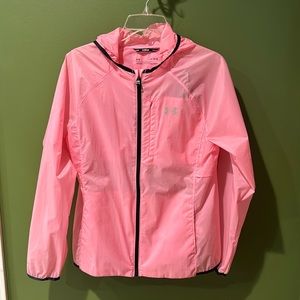 Under Armour Fitted Lightweight Rain Jacket with Hood, NWT